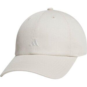 Adidas Women's Grey Off White Saturday Baseball Adjustable Cotton Athletic Hat